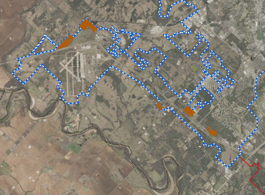 innovation corridor: HDR zoning map