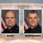 Police Chief Eric Buske is retiring and Assistant Chief Dean Swartzlander has been named interim.