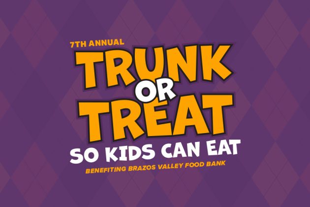 Seventh Annual Trunk or Treat so Kids Can Eat, Benefiting the Brazos Valley Food Bank