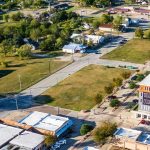 aerial photo of the Downtown North Property