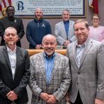 Texas City Management Association’s (TCMA) 2025 Lifetime Achievement Award winners Joey Dunn and Brad Stafford